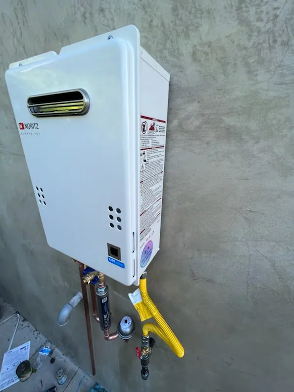Tankless water heater installation for Wagoner homes